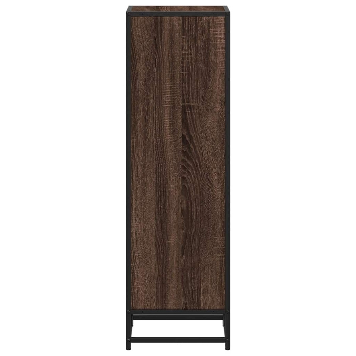 vidaXL Βιβλιοθήκη Καφέ Δρυς 33,5x33x107,5 εκ. από Επεξεργασμένο Ξύλο
