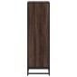vidaXL Βιβλιοθήκη Καφέ Δρυς 33,5x33x107,5 εκ. από Επεξεργασμένο Ξύλο