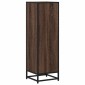 vidaXL Βιβλιοθήκη Καφέ Δρυς 33,5x33x107,5 εκ. από Επεξεργασμένο Ξύλο