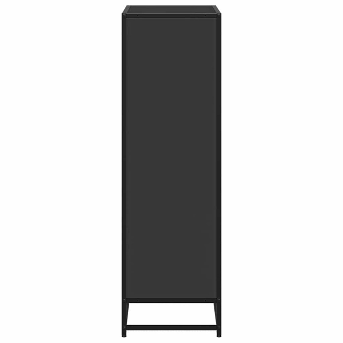 vidaXL Βιβλιοθήκη Μαύρο 65,5x33x107,5 εκ. από Επεξεργασμένο Ξύλο