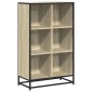 vidaXL Βιβλιοθήκη Χρώμα Sonoma Δρυς 65,5x33x107,5 εκ. Μοριοσανίδα