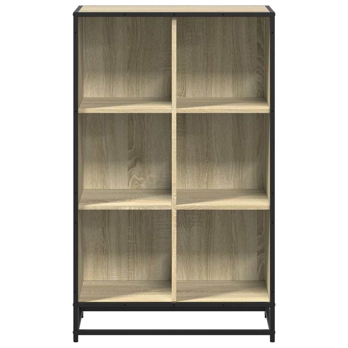 vidaXL Βιβλιοθήκη Χρώμα Sonoma Δρυς 65,5x33x107,5 εκ. Μοριοσανίδα