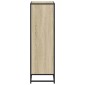vidaXL Βιβλιοθήκη Χρώμα Sonoma Δρυς 65,5x33x107,5 εκ. Μοριοσανίδα