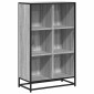 vidaXL Βιβλιοθήκη Γκρι sonoma 65,5x33x107,5 εκ. Επεξεργασμένο Ξύλο