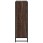 vidaXL Βιβλιοθήκη Καφέ Δρυς 65,5x33x107,5 εκ. από Επεξεργασμένο Ξύλο