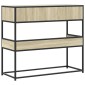 vidaXL Τραπέζι Κονσόλα Sonoma Δρυς 90x35x80 εκ. Επεξεργασμένο Ξύλο