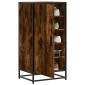vidaXL Παπουτσοθήκη Καπνιστή Δρυς 48x38x97,5 εκ. Επεξεργασμένο Ξύλο