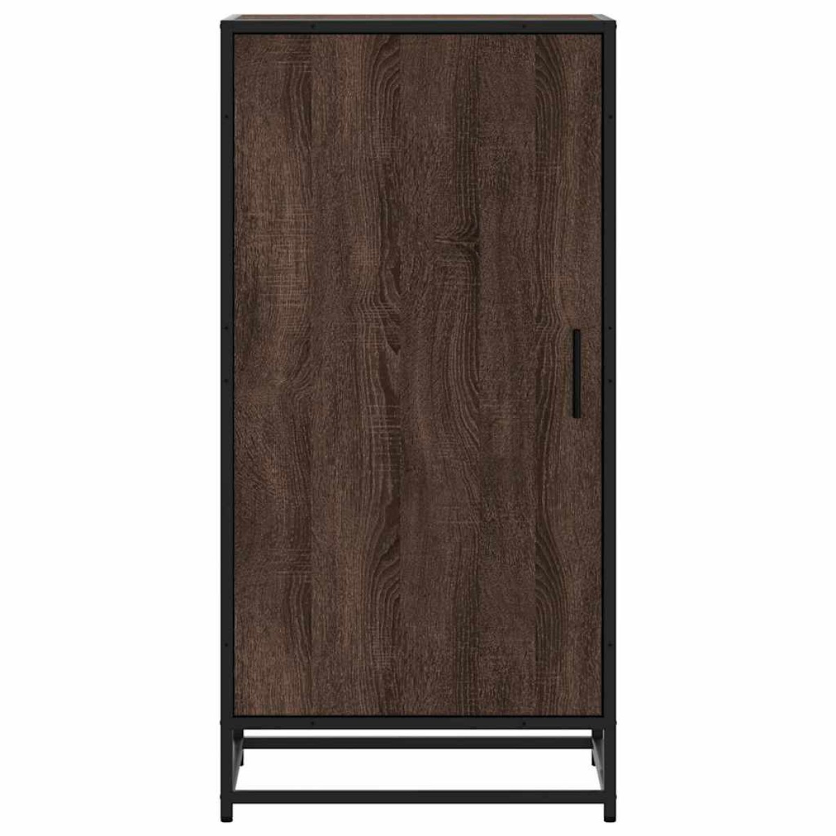 vidaXL Ράφι παπουτσιών καφέ δρυς 48x38x97,5 cm Κατασκευασμένο ξύλο