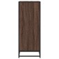 vidaXL Ράφι παπουτσιών καφέ δρυς 48x38x97,5 cm Κατασκευασμένο ξύλο