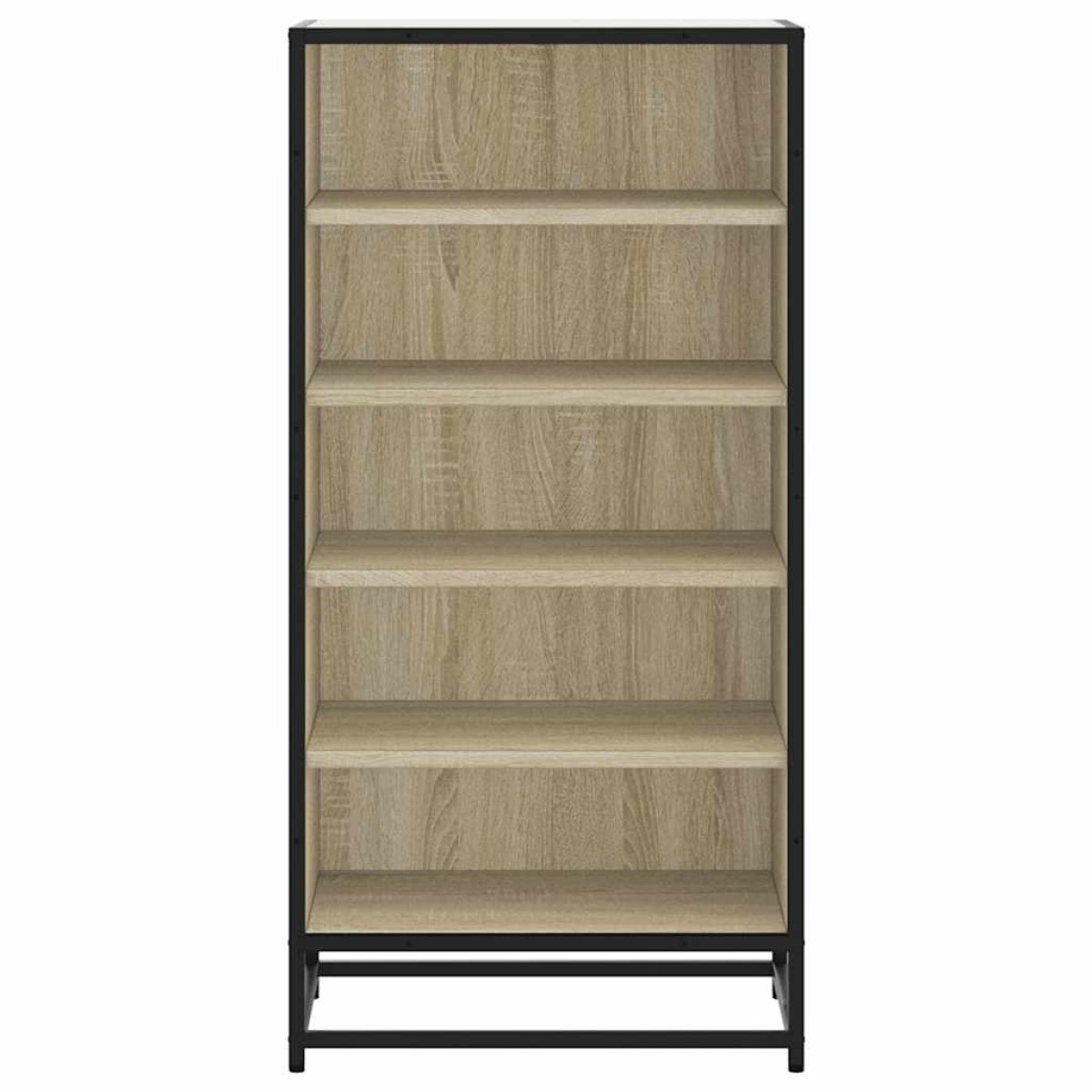 vidaXL Παπουτσοθήκη Sonoma Δρυς 48x38x97,5 εκ. από Επεξεργασμένο Ξύλο