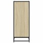 vidaXL Παπουτσοθήκη Sonoma Δρυς 48x38x97,5 εκ. από Επεξεργασμένο Ξύλο