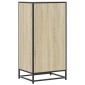 vidaXL Παπουτσοθήκη Sonoma Δρυς 48x38x97,5 εκ. από Επεξεργασμένο Ξύλο