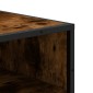 vidaXL Παπουτσοθήκη Καπνιστή Δρυς 48x38x97,5 εκ. Επεξεργασμένο Ξύλο