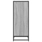 Ράφι παπουτσιών vidaXL Γκρι Sonoma 48x38x97,5 cm Κατασκευασμένο ξύλο