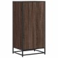 vidaXL Ράφι παπουτσιών καφέ δρυς 48x38x97,5 cm Κατασκευασμένο ξύλο