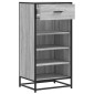 Ράφι παπουτσιών vidaXL Γκρι Sonoma 48x38x97,5 cm Κατασκευασμένο ξύλο