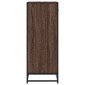 vidaXL Ράφι παπουτσιών καφέ δρυς 48x38x97,5 cm Κατασκευασμένο ξύλο