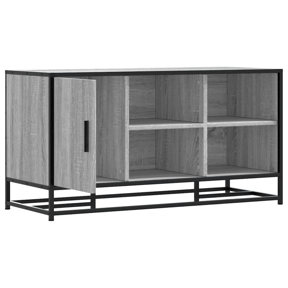 vidaXL Παπουτσοθήκη Γκρι Sonoma 102x35x55 εκ. από Επεξεργασμένο Ξύλο