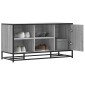 vidaXL Παπουτσοθήκη Γκρι Sonoma 102x35x55 εκ. από Επεξεργασμένο Ξύλο