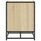 vidaXL Πάγκος παπουτσιών Δρυς sonoma 60x40x53,5 cm Επεξεργασμένο ξύλο