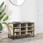 Πάγκος παπουτσιών vidaXL Sonoma Oak 84x40x53,5 cm