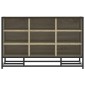 Πάγκος παπουτσιών vidaXL Sonoma Oak 84x40x53,5 cm