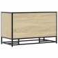 Πάγκος παπουτσιών vidaXL Sonoma Oak 84x40x53,5 cm