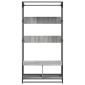 vidaXL Ντουλάπα Γκρι Sonoma 90x50x180 εκ. από Επεξεργασμένο Ξύλο