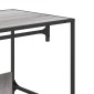 vidaXL Ντουλάπα Γκρι Sonoma 90x50x180 εκ. από Επεξεργασμένο Ξύλο