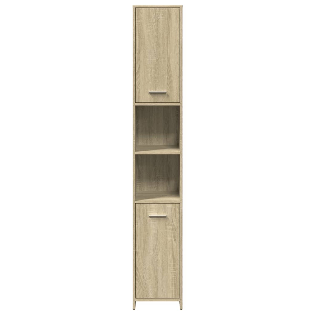 vidaXL Στήλη Μπάνιου Sonoma Δρυς 30x30x183,5 εκ. Επεξεργασμένο Ξύλο