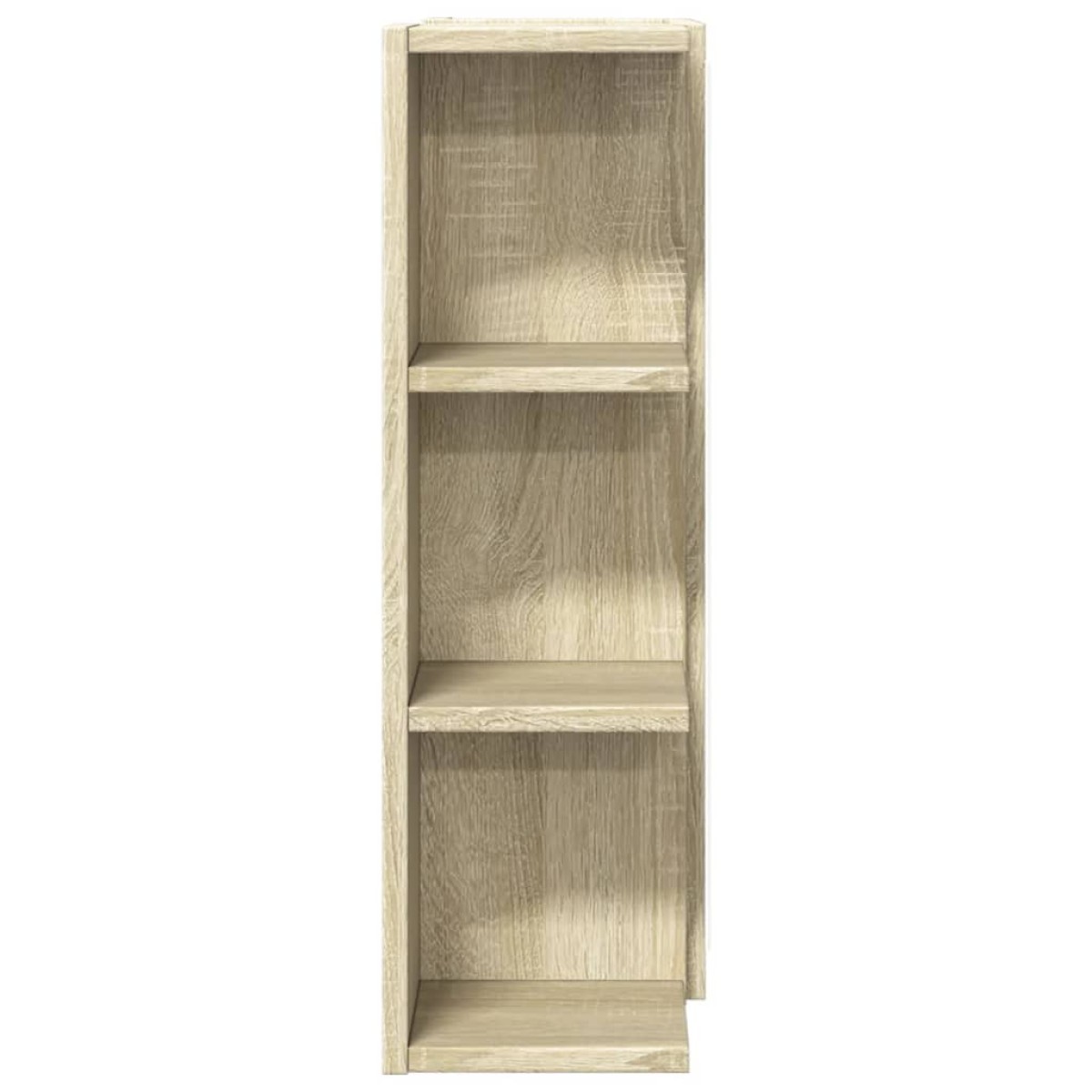 vidaXL Καθρέφτης Μπάνιου Sonoma Δρυς 80 x 20,5 x 64 εκ. Ξύλο