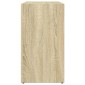 vidaXL Ντουλάπι Νιπτήρα Μπάνιου Sonoma Δρυς 60x33x60 εκ. Επεξ. Ξύλο