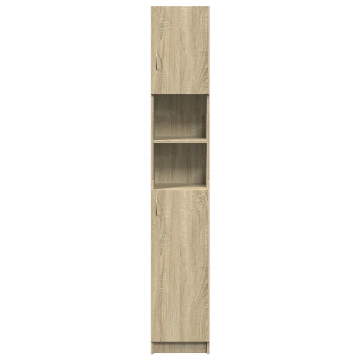 vidaXL Στήλη Μπάνιου Sonoma Δρυς 32 x 25,5 x 190εκ. Επεξεργασμένο Ξύλο