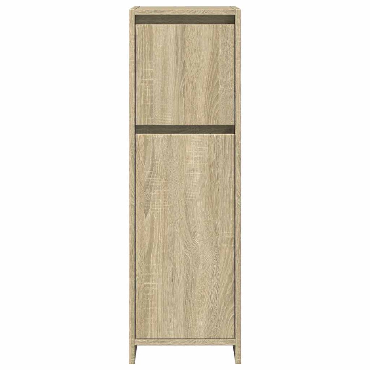 vidaXL Στήλη Μπάνιου Sonoma Δρυς 30 x 30 x 95 εκ. από Ξύλο