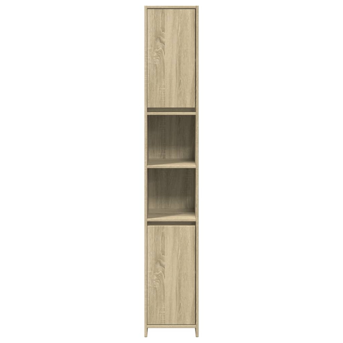 vidaXL Στήλη Μπάνιου Sonoma Δρυς 30 x 30 x 183,5 εκ. από Ξύλο