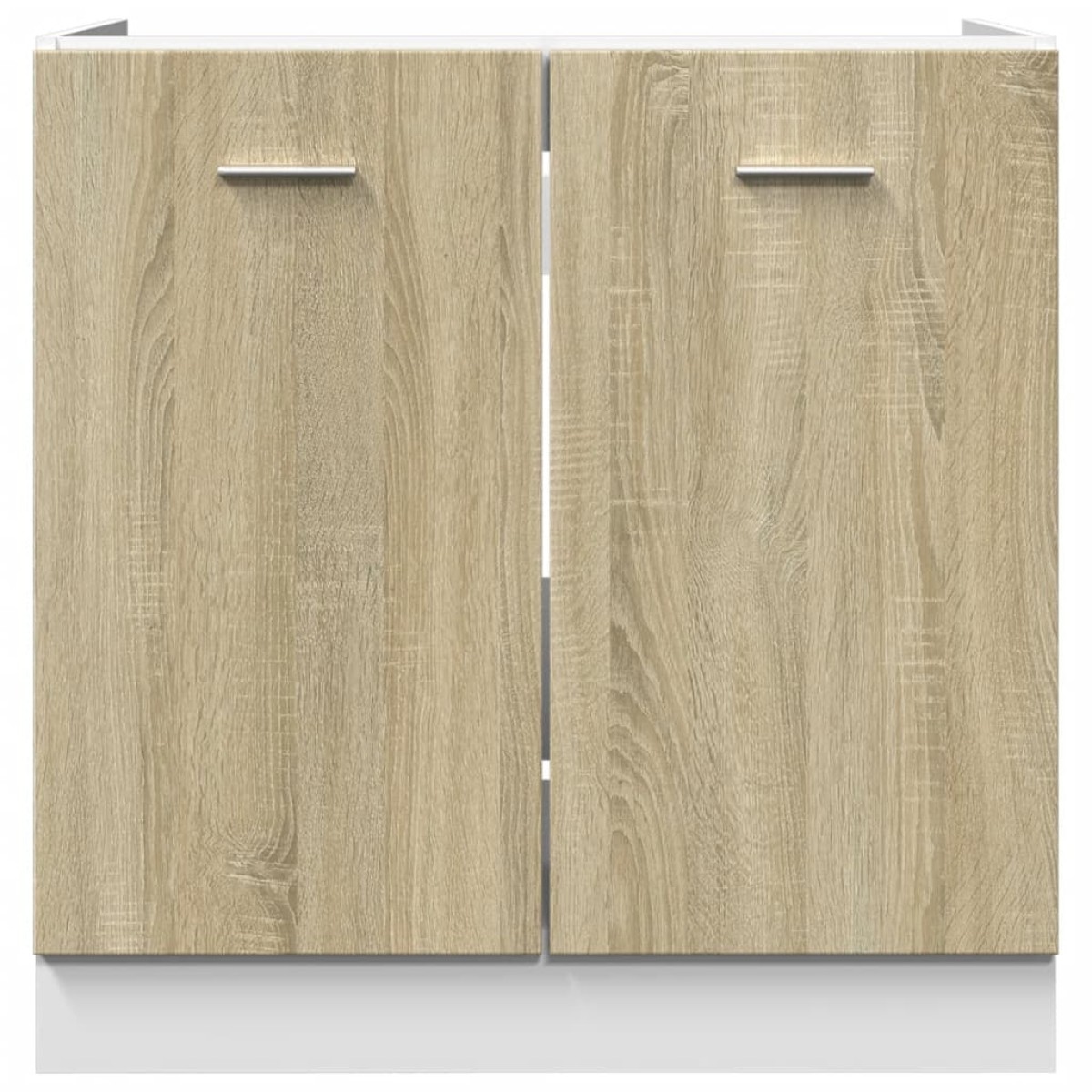 vidaXL Ντουλάπι "Lyon" Sonoma Δρυς 80x46x81,5 εκ. από Τεχνητό Ξύλο