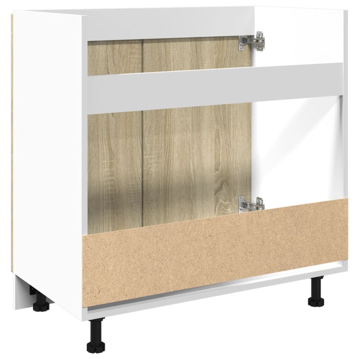 vidaXL Ντουλάπι "Lyon" Sonoma Δρυς 80x46x81,5 εκ. από Τεχνητό Ξύλο