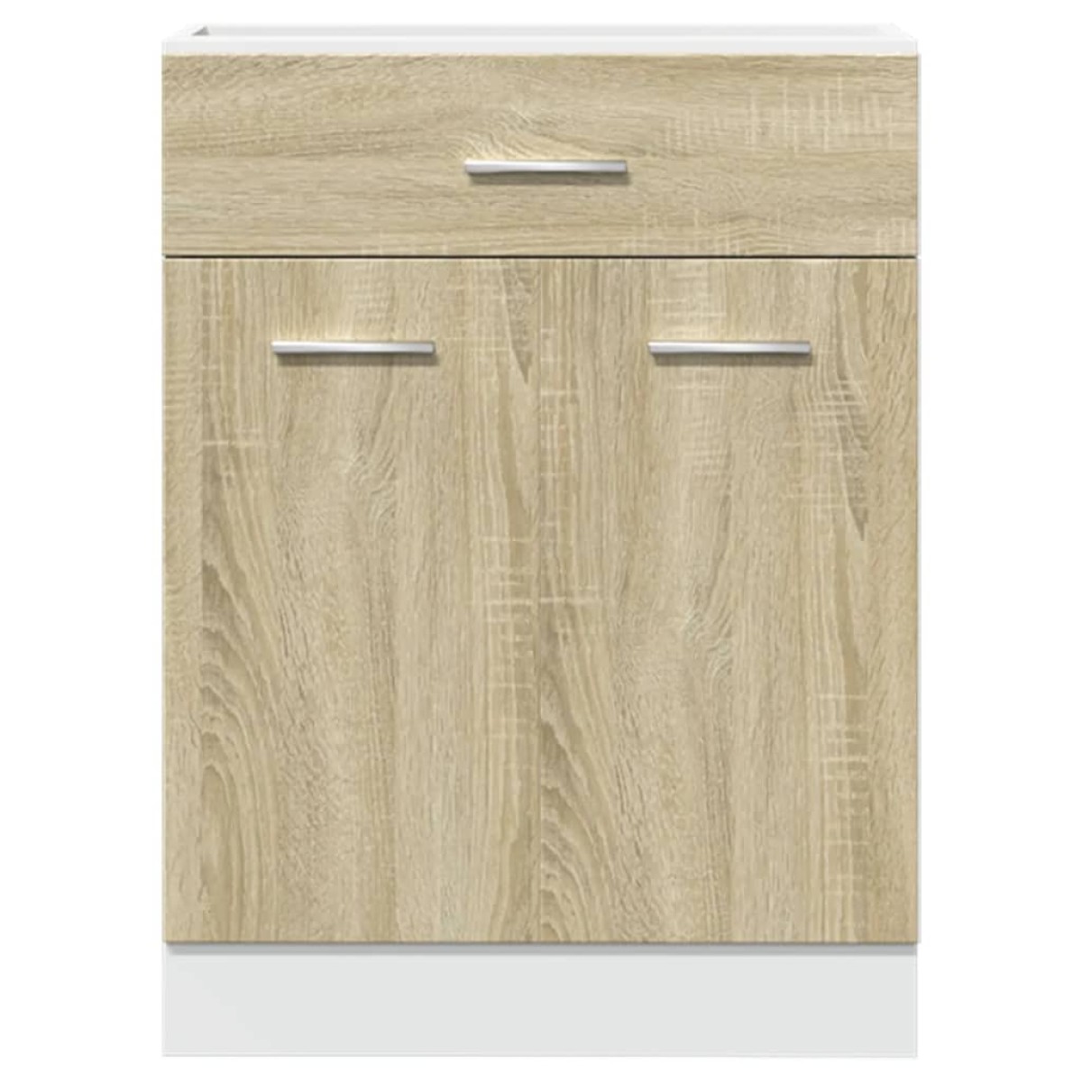 vidaXL Ντουλάπι με Συρτάρια "Lyon" Χρώμα Sonoma Δρυς 60x46x81,5 εκ. από Τεχνητό Ξύλο