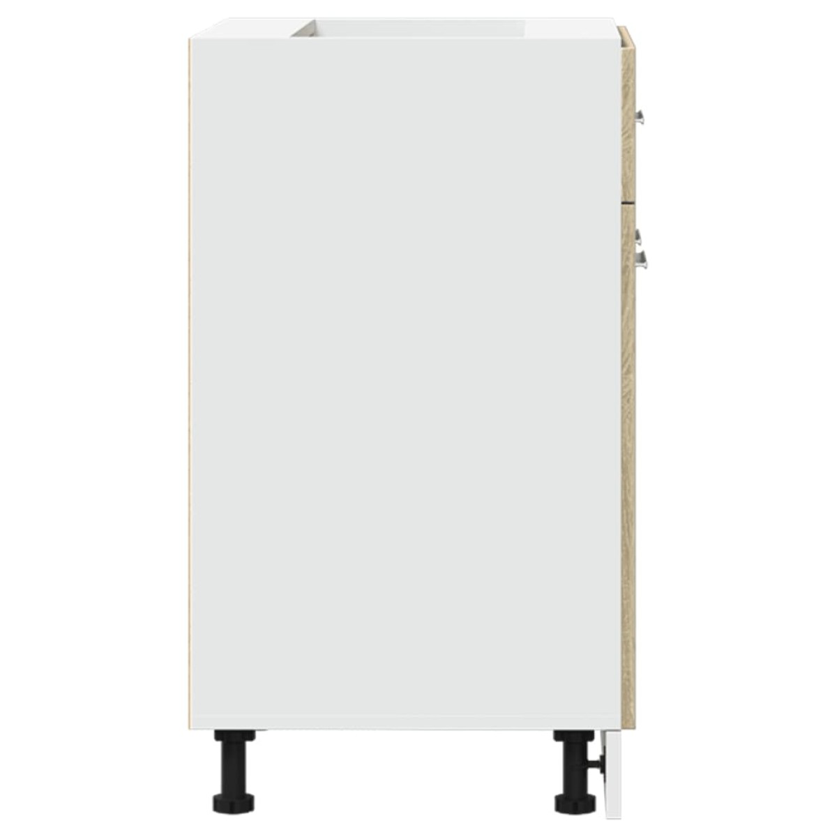 vidaXL Ντουλάπι με Συρτάρια "Lyon" Χρώμα Sonoma Δρυς 60x46x81,5 εκ. από Τεχνητό Ξύλο