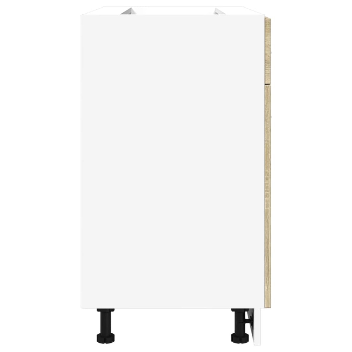 vidaXL Ντουλάπι με Συρτάρια "Lyon" σε Χρώμα Sonoma Δρυς 80x46x81,5 εκ. από Τεχνητό Ξύλο