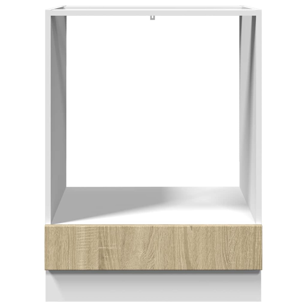 vidaXL Ντουλάπι για Φούρνο Sonoma Δρυς 60x46x81,5 εκ. Επεξ. Ξύλο