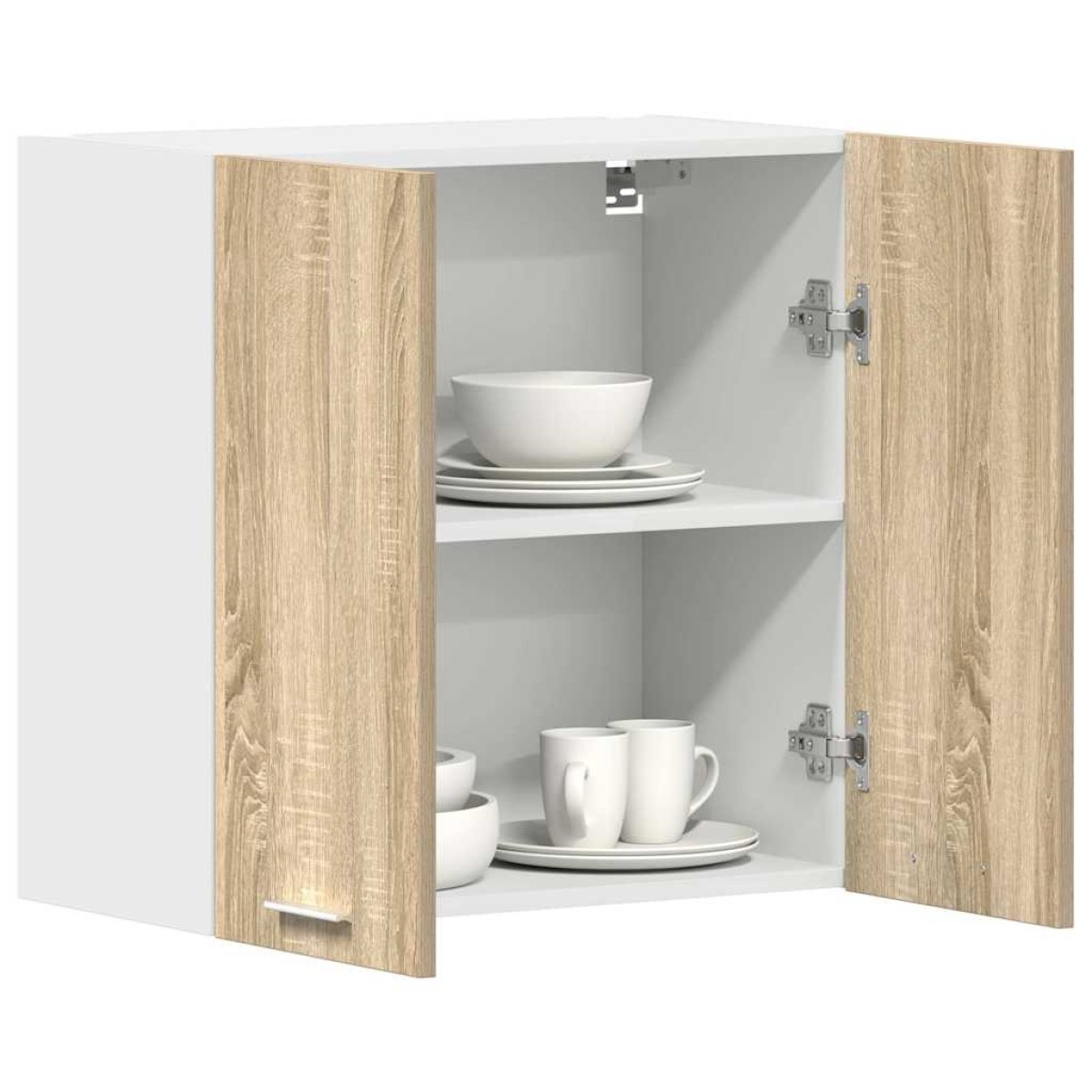 vidaXL Κρεμαστό Ντουλάπι "Lyon" Ξύλο Sonoma Δρυς 60x31x60 εκ. από Τεχνητό Ξύλο