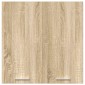 vidaXL Κρεμαστό Ντουλάπι "Lyon" Ξύλο Sonoma Δρυς 60x31x60 εκ. από Τεχνητό Ξύλο