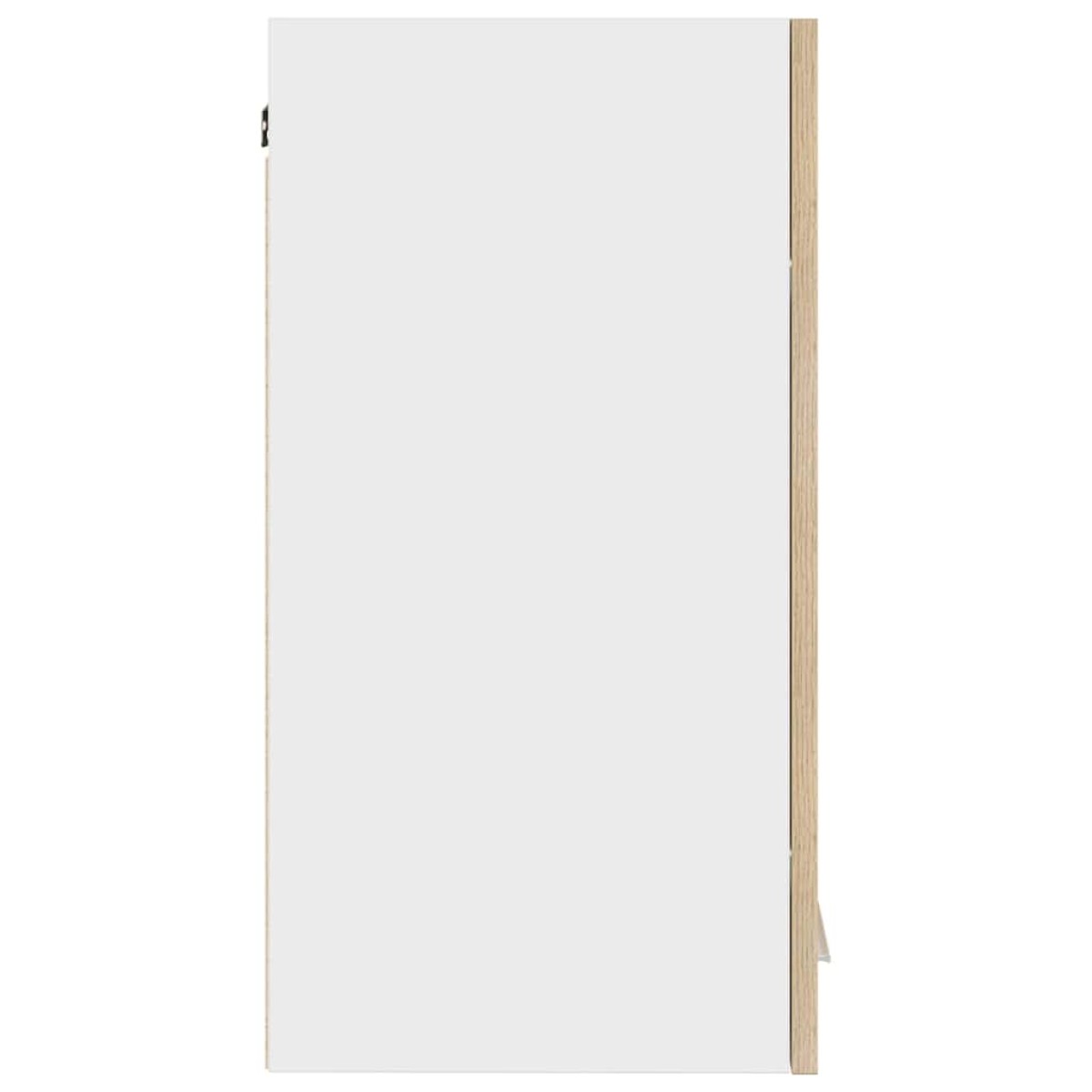 vidaXL Κρεμαστό Ντουλάπι "Lyon" Ξύλο Sonoma Δρυς 60x31x60 εκ. από Τεχνητό Ξύλο