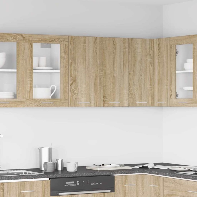 vidaXL Κρεμαστό Ντουλάπι "Lyon" Ξύλο Sonoma Δρυς 60x31x60 εκ. από Τεχνητό Ξύλο
