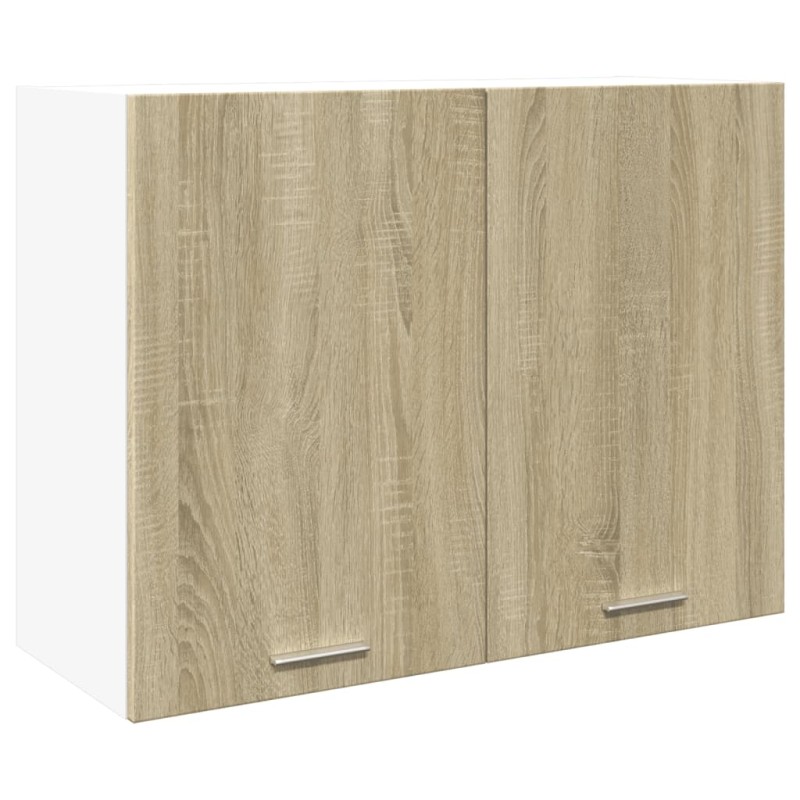 vidaXL Κρεμαστό Ντουλάπι "Lyon" Ξύλο Sonoma Δρυς 80x31x60 εκ. από Τεχνητό Ξύλο