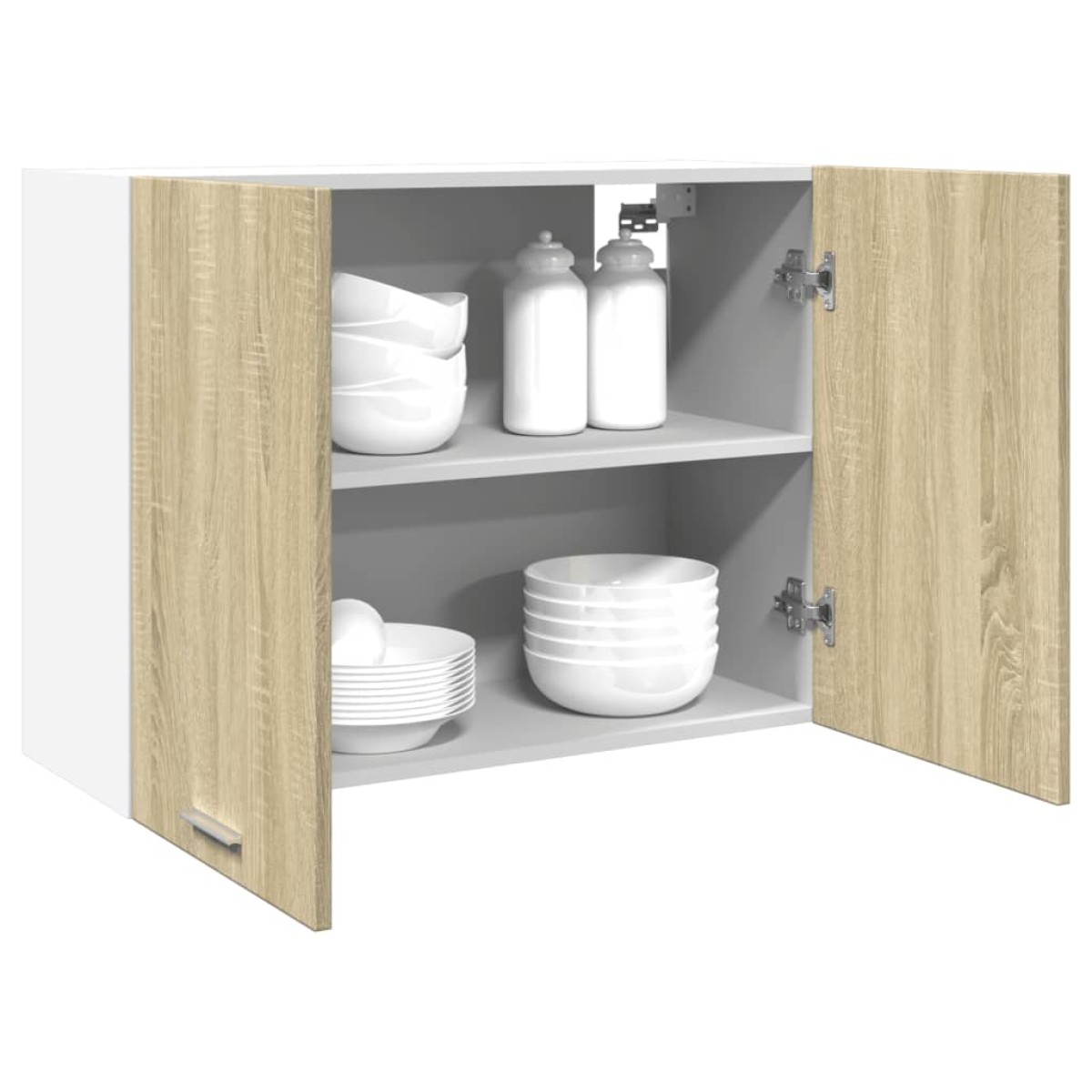 vidaXL Κρεμαστό Ντουλάπι "Lyon" Ξύλο Sonoma Δρυς 80x31x60 εκ. από Τεχνητό Ξύλο