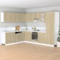 vidaXL Κρεμαστό Ντουλάπι "Lyon" Ξύλο Sonoma Δρυς 60x31x40 εκ. από Τεχνητό Ξύλο