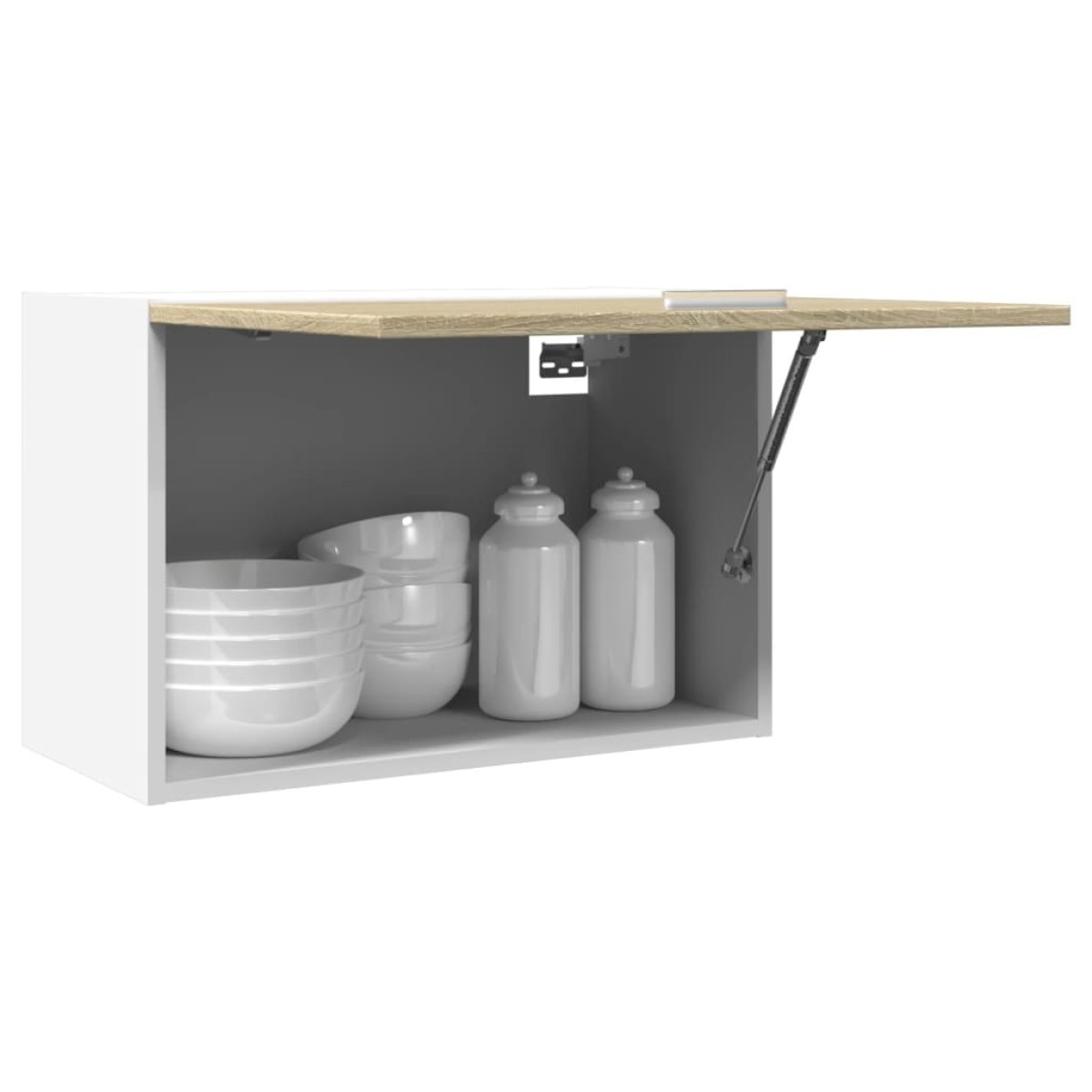 vidaXL Κρεμαστό Ντουλάπι "Lyon" Ξύλο Sonoma Δρυς 60x31x40 εκ. από Τεχνητό Ξύλο