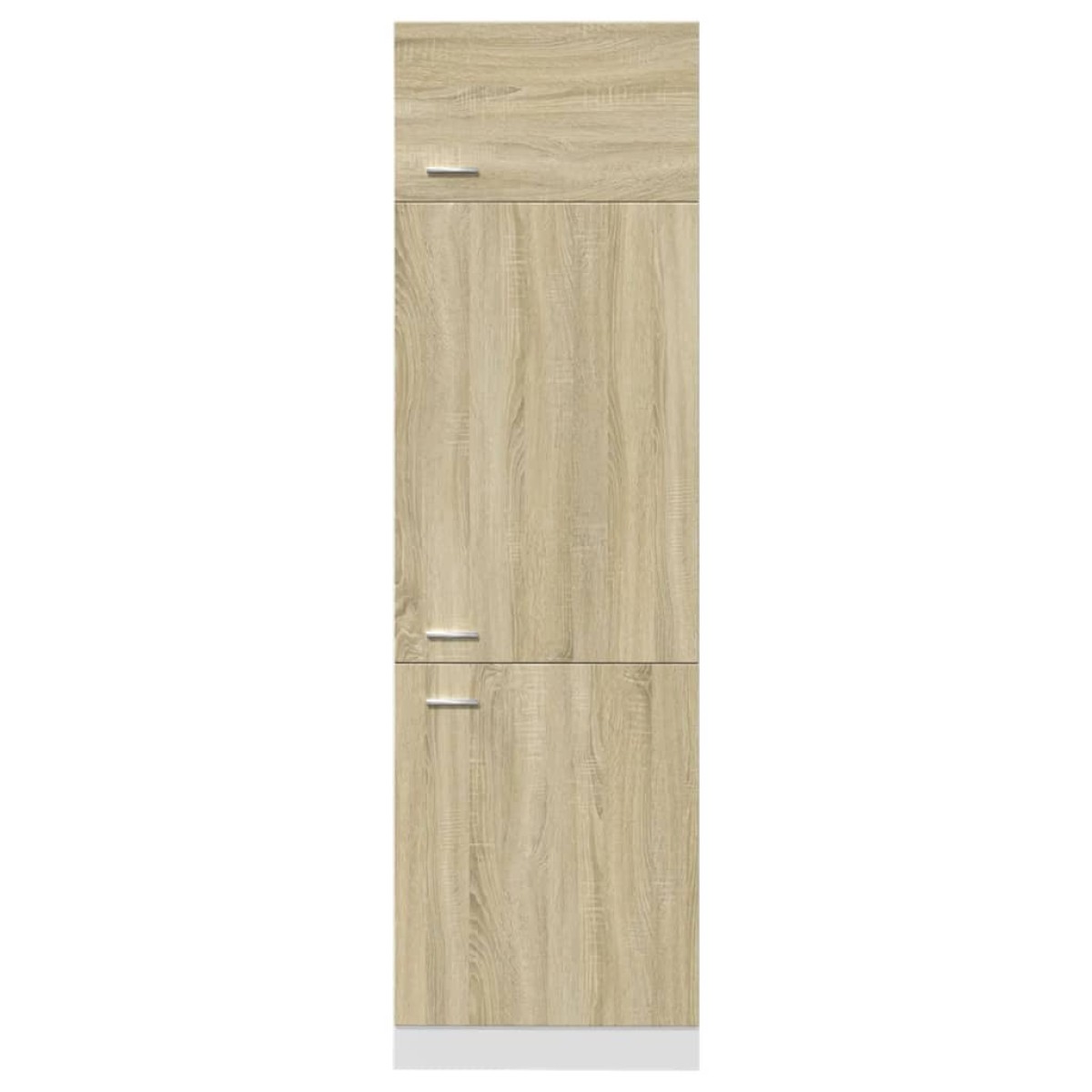 vidaXL Ντουλάπι Ψυγείου "Lyon" Sonoma Δρυς 60x57x207 εκ. από Τεχνητό Ξύλο